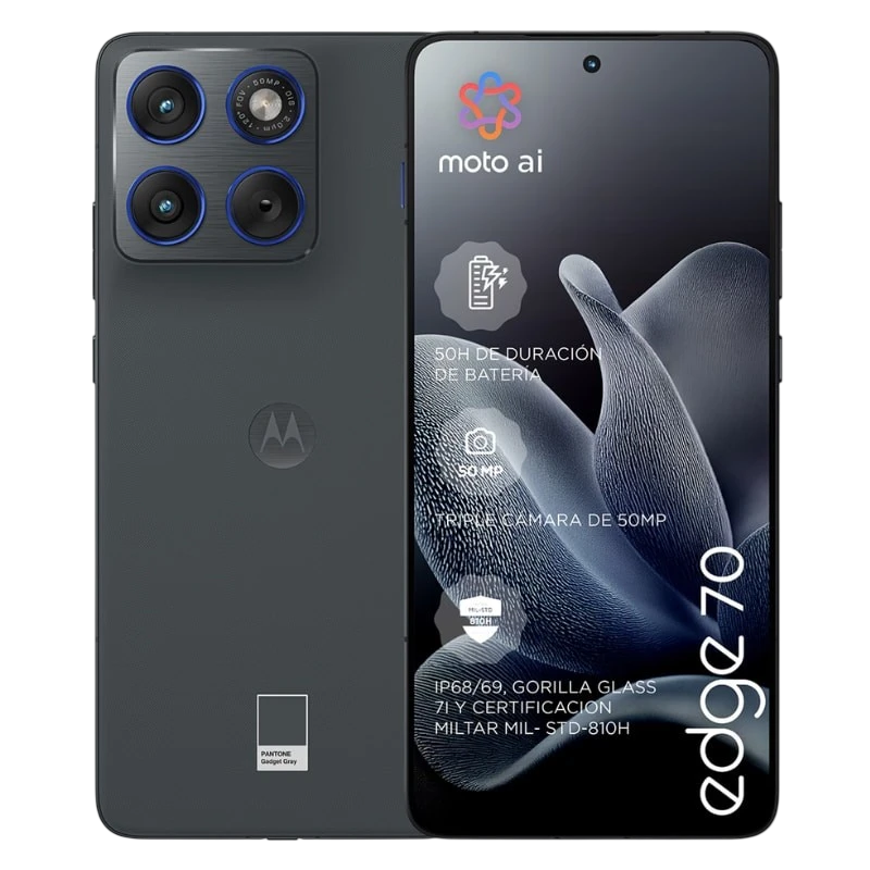 Motorola Edge 70 5G 12GB/512GB Dual SIM Cinzento