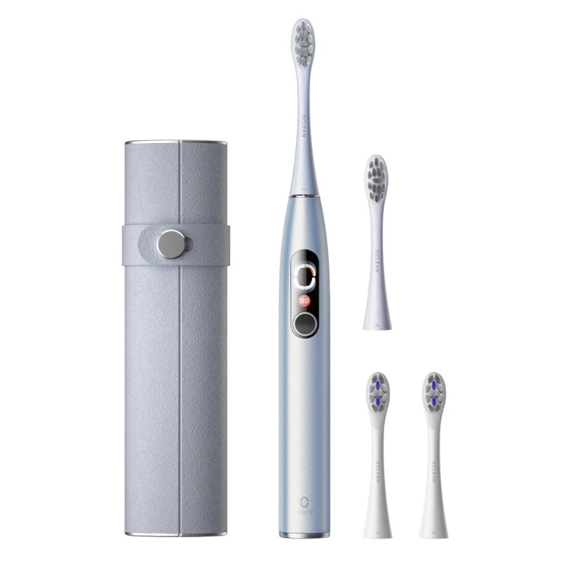 Oclean X Pro Digital Set Prata - Escova de dentes elétrica
