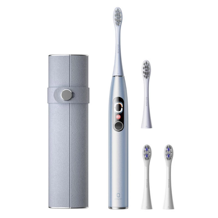 Oclean X Pro Digital Set Prata - Escova de dentes elétrica