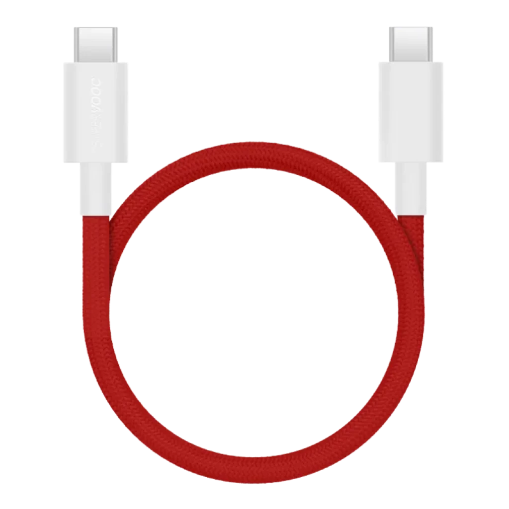 Cabo magnético OnePlus Tipo C para Tipo C 120 cm Vermelho
