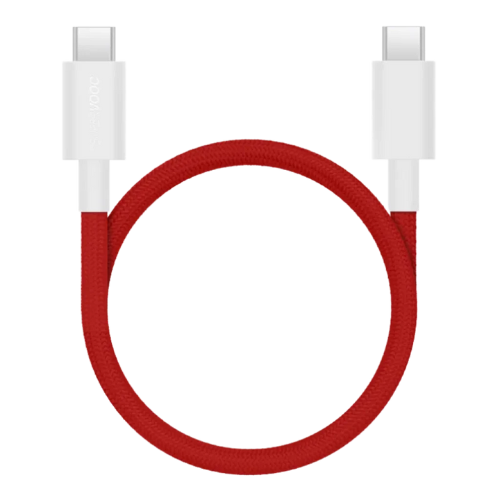 Cabo magnético OnePlus Tipo C para Tipo C 120 cm Vermelho