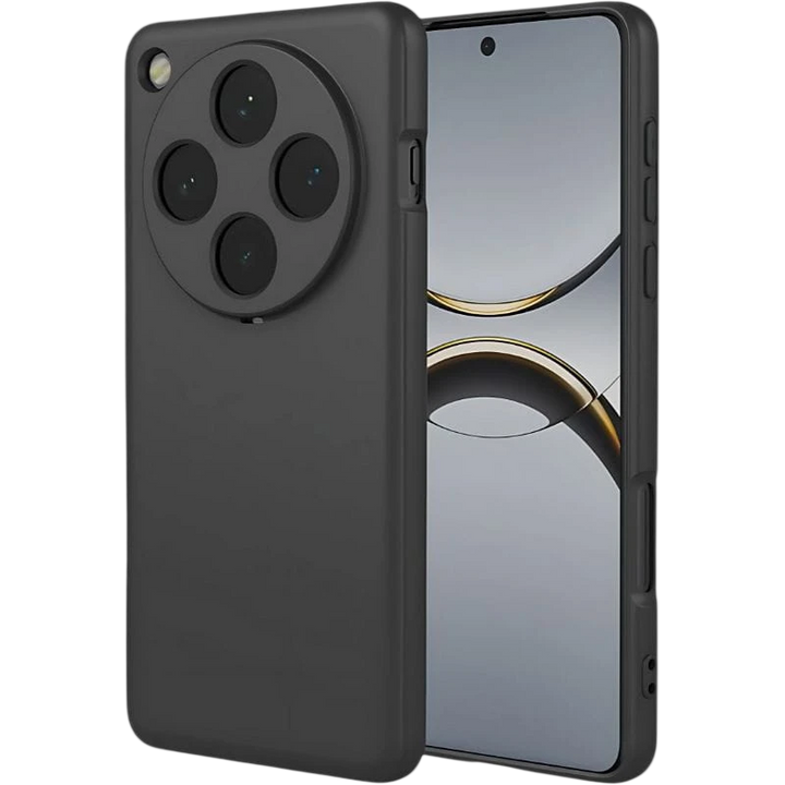 Capa Oppo Find X8 5G Square Liquid Premium com capa para câmara Preto