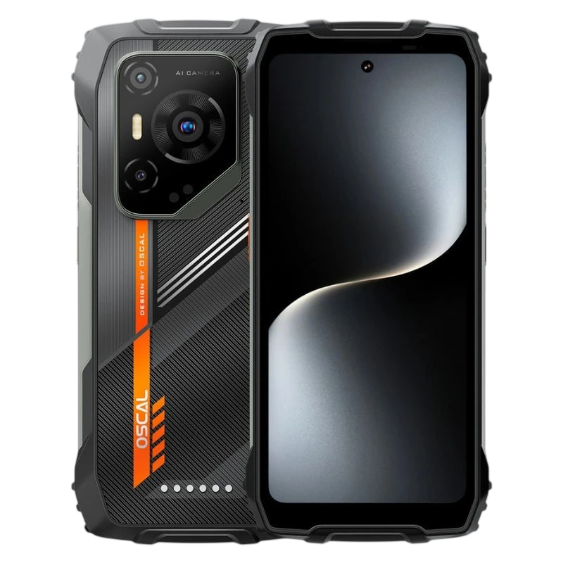 Oscal Pilot 3 5G 12GB/256GB Preto Rugged