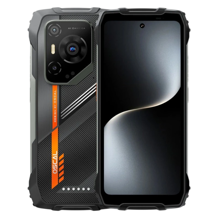Oscal Pilot 3 5G 12GB/256GB Preto Rugged