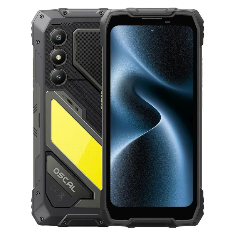 Oscal Pilot 5 256 GB Preto 5G 8 GB de RAM com altifalante de 140 dB