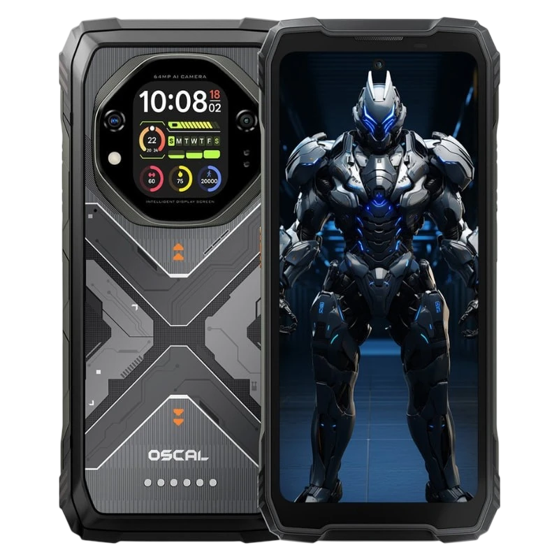 Oscal Tank 1 5G 12GB/256GB Preto Rugged