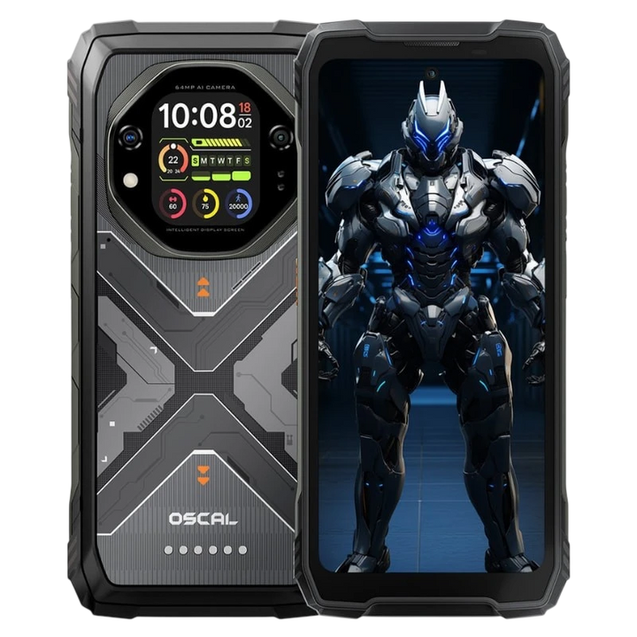 Oscal Tank 1 5G 12GB/256GB Preto Rugged