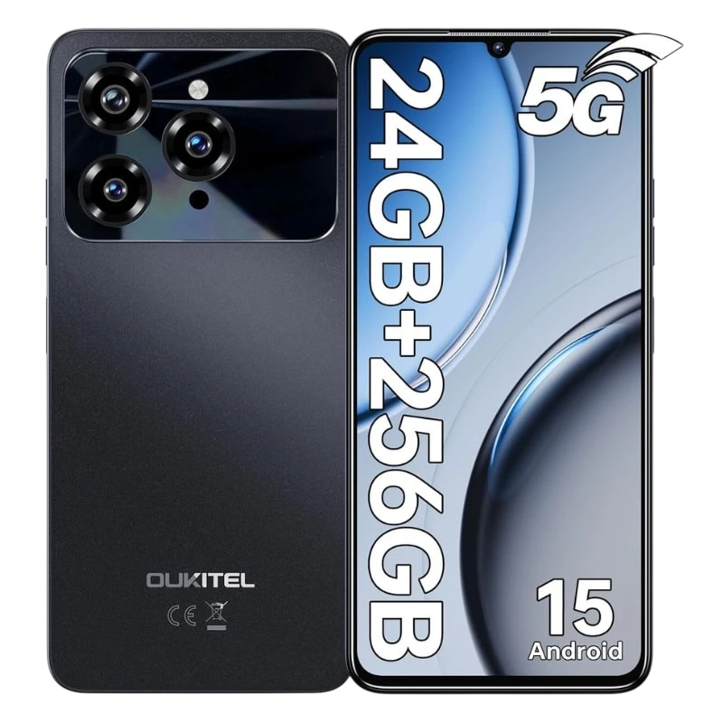 Oukitel C6 5G 8GB/256GB Dual SIM Preto
