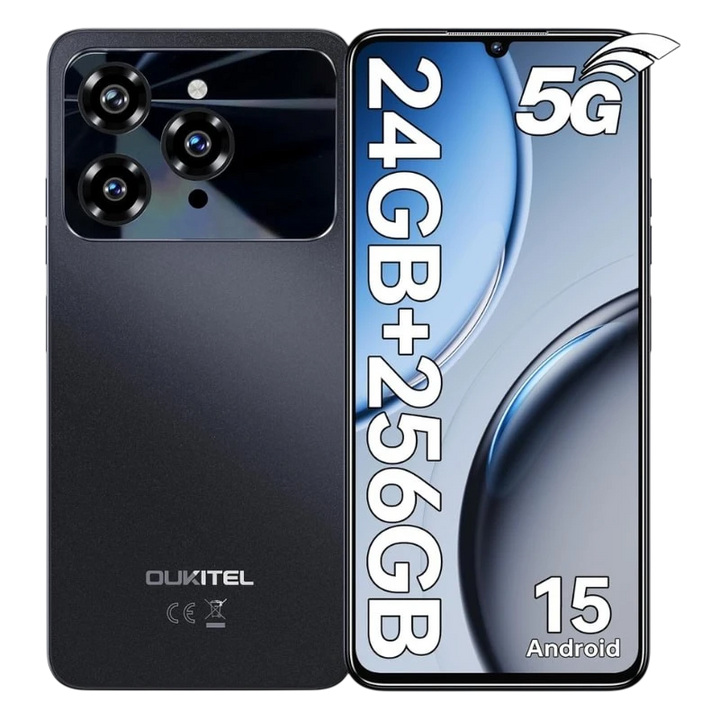 Oukitel C6 5G 8GB/256GB Dual SIM Preto