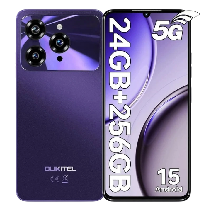 Oukitel C6 5G 8GB/256GB Dual SIM Roxo