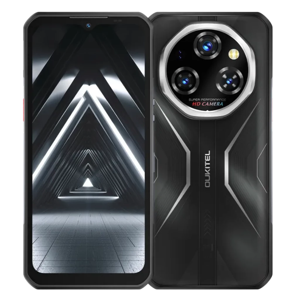 Oukitel WP55S 512 GB Preto Rugged com processador MediaTek D G100 12 GB de RAM Câmara 64 MP