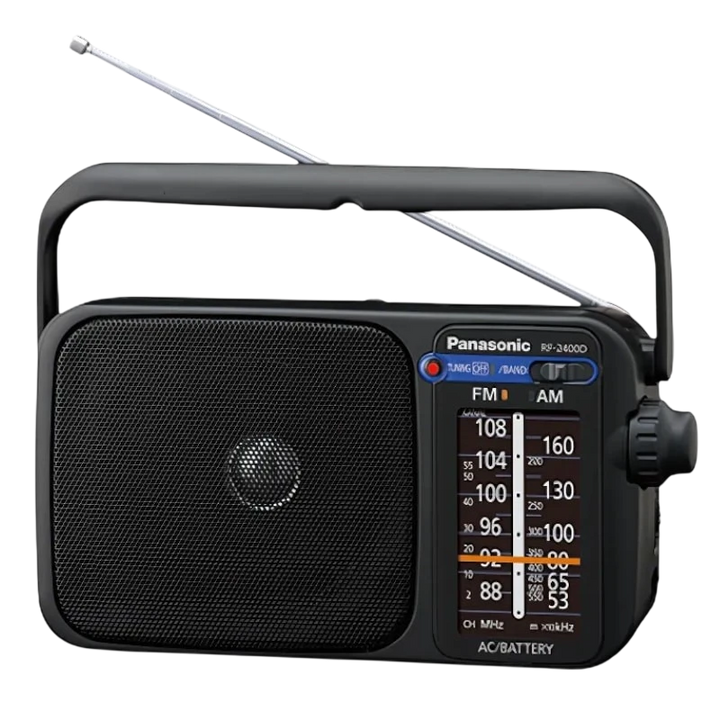 Panasonic RF-2400D AM/FM Preto