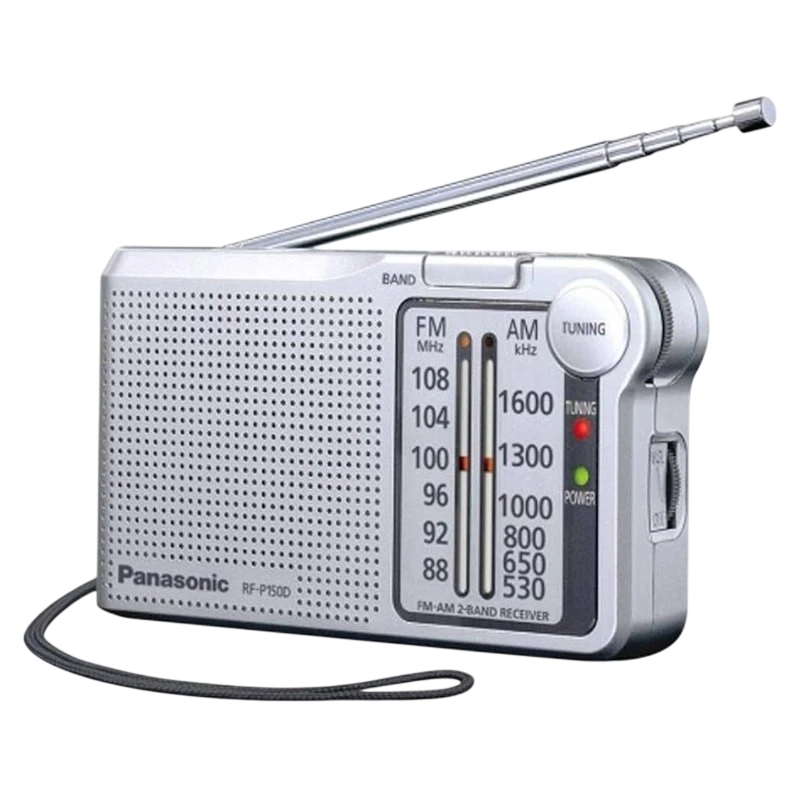 Panasonic RF-P150DEG AM/FM Prata