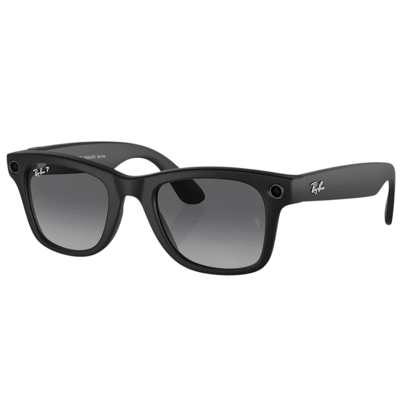 Ray-Ban Meta Wayfarer Preto Mate