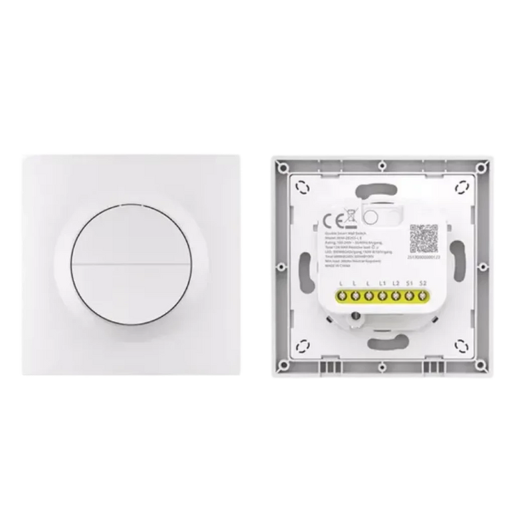 SONOFF Orb-ZBW2L ZigBee Duplo Canal - Interruptor Inteligente de Parede