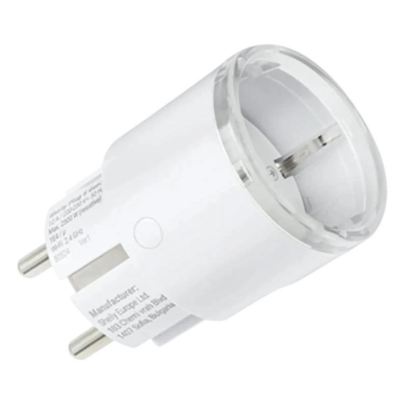 Shelly Plug S MTR Gen3 Branco - Ficha inteligente