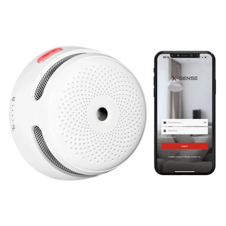 X-Sense XS01-WX WiFi Branco - Detetor de Fumo