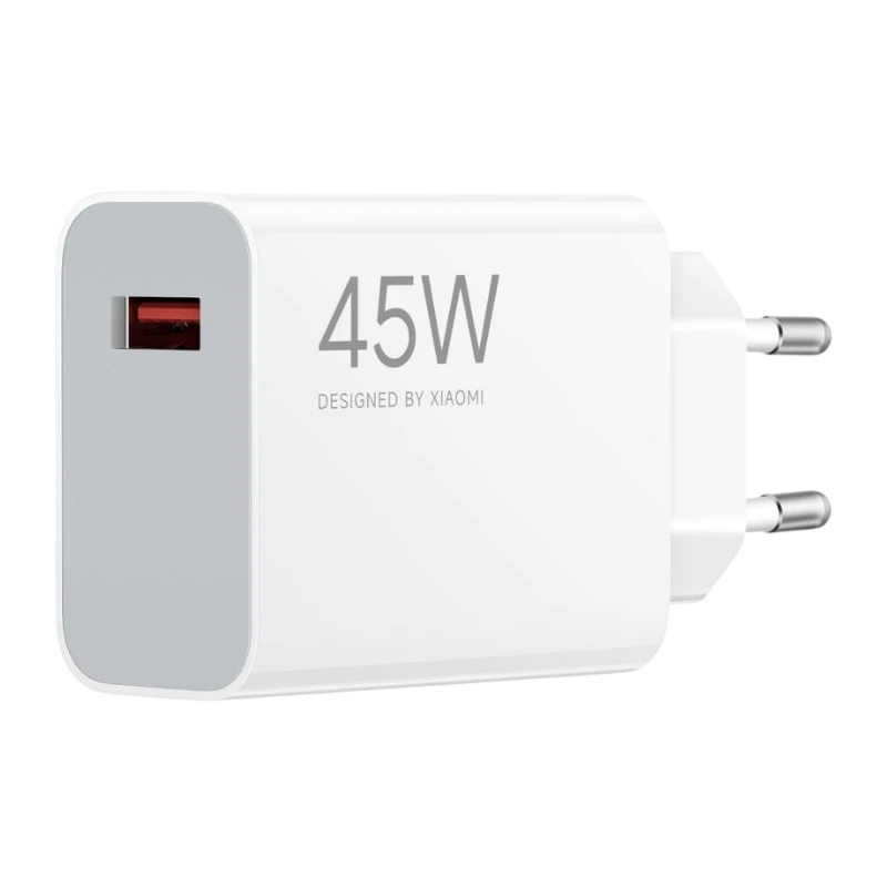Carregador Xiaomi 45W Turbo Charging Power Adapter (Type-A) Branco