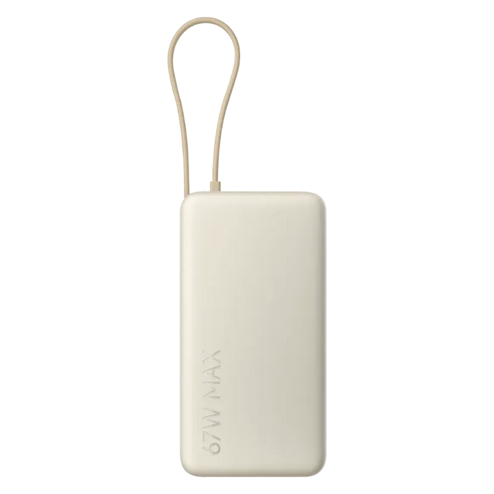 Xiaomi 67W Power Bank 20000 (Cabo Integrado) Bege