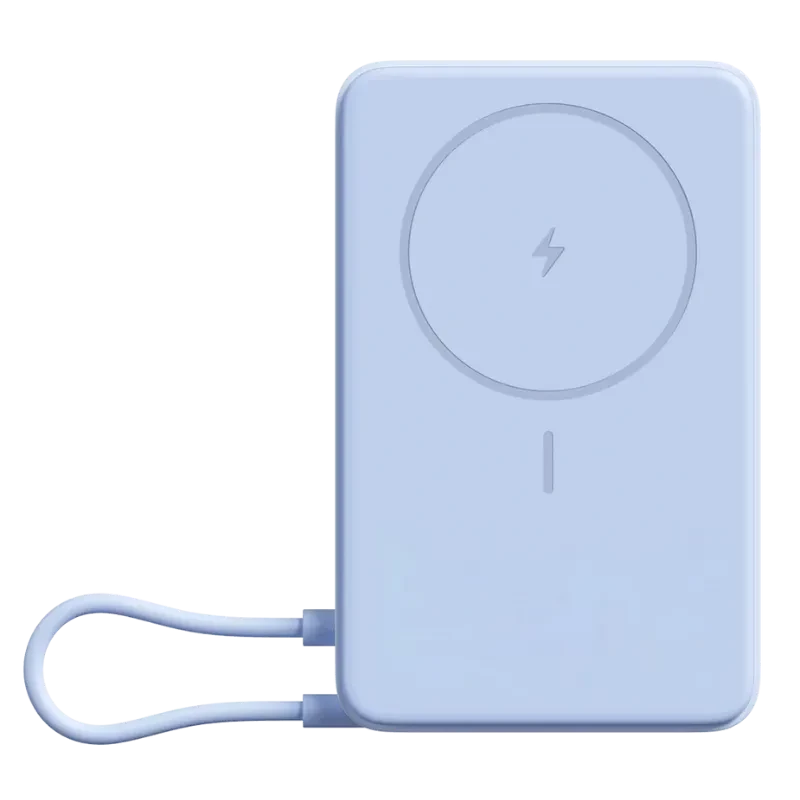 Xiaomi Magnetic Power Bank 10000 33W Azul com Suporte Integrado