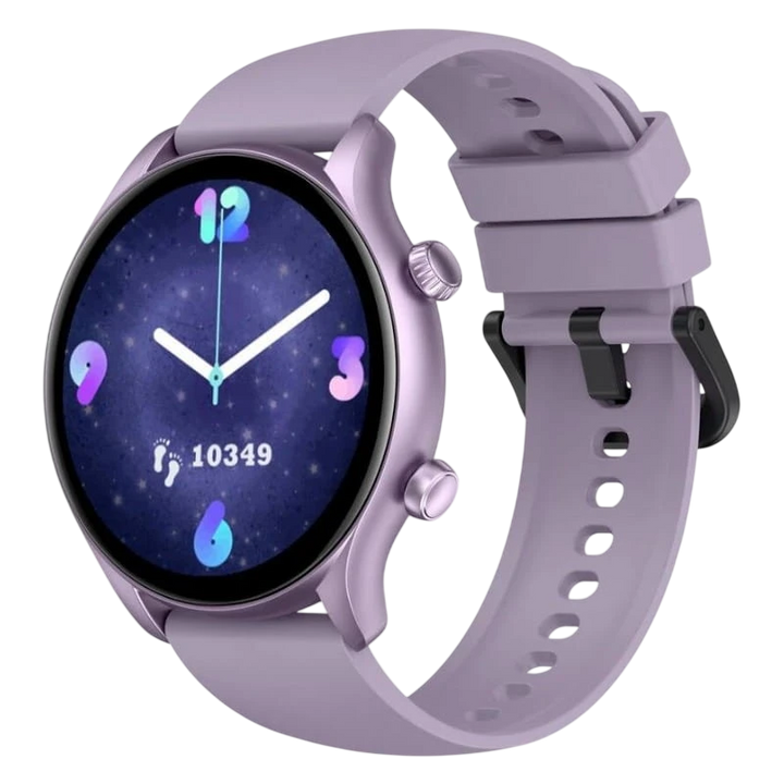 Zeblaze Btalk 3 Plus Violeta - Relógio inteligente com chamadas de Voz, Monitorização de Saúde 24h e mais de 100 Modos de treino