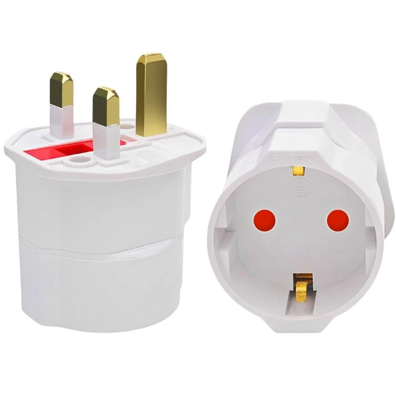 Adaptador de tomada UK para Europeia