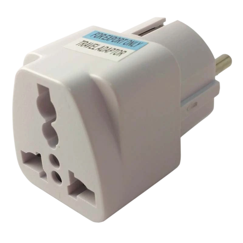 Adaptador de viagem - Pines Reino Unido a Europeia
