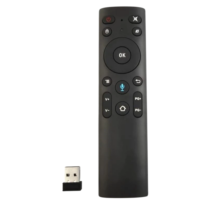 Air Mouse Q5+ Controlo remoto por voz Bluetooth 2.4G