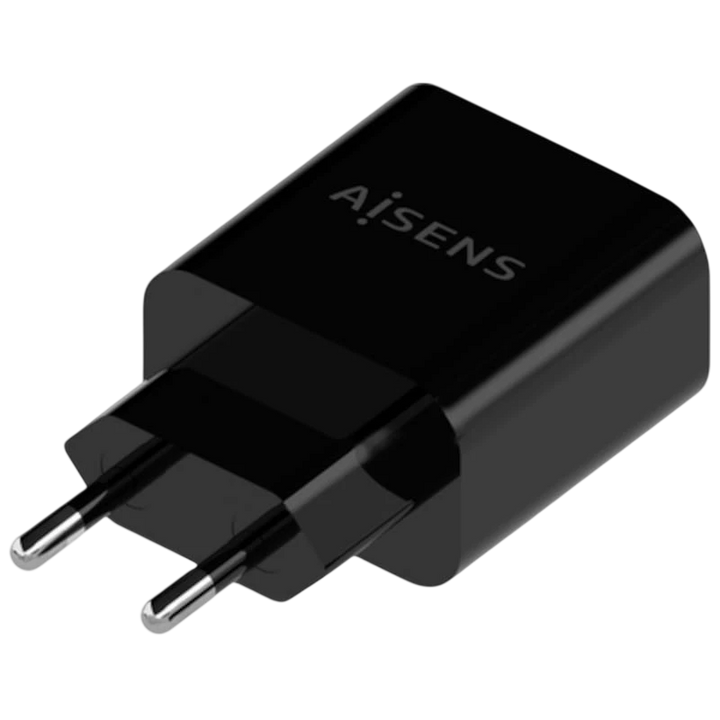 Aisens A110-0682 20W USB-C USB-A Preto - Carregador de parede