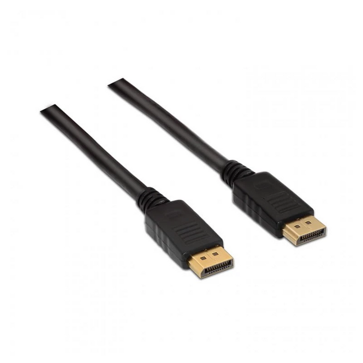 AISENS A124-0129 cabo DisplayPort 2 m Preto