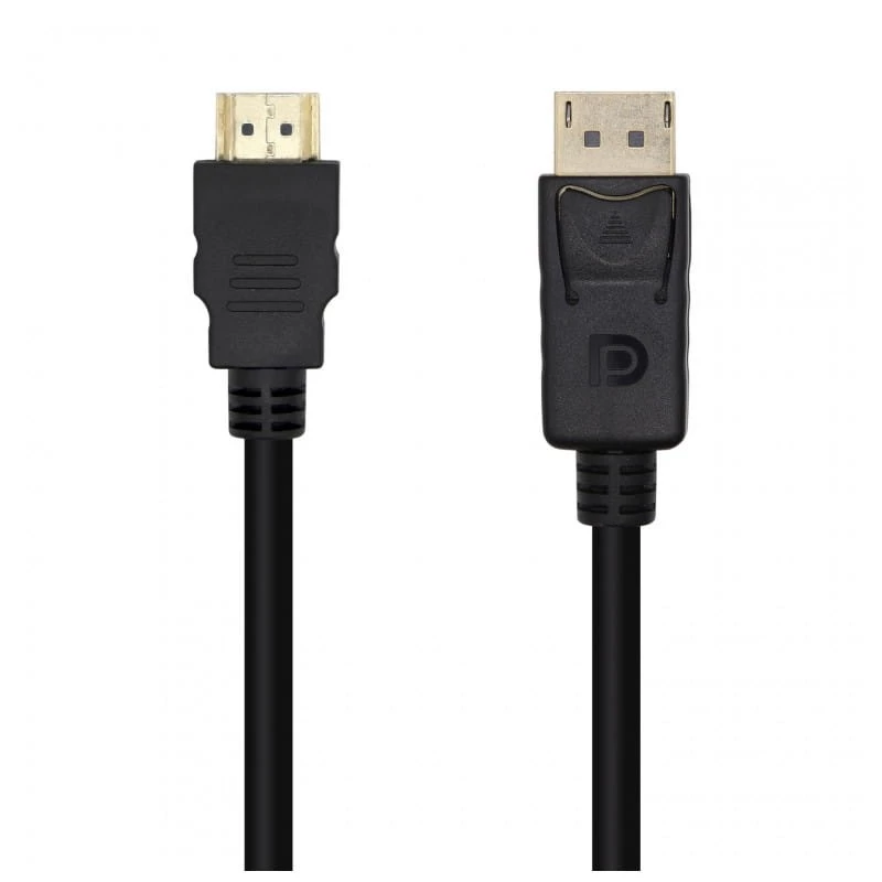 AISENS A125-0460 DisplayPort para HDMI 1 metro Preto - Cabo