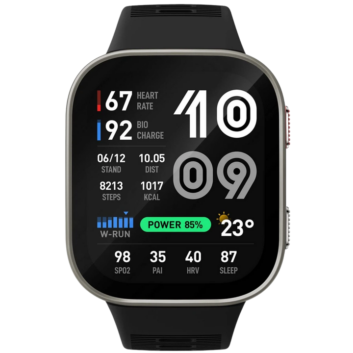 Relógio inteligente Amazfit Bip Max, ecrã AMOLED de 2,07", 20 dias de autonomia, GPS, 5 ATM, Silver