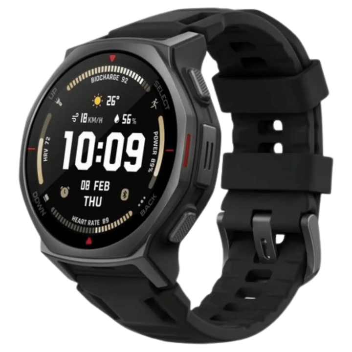 Amazfit T-Rex 3 Pro Relógio Desportivo com GPS, 19 dias de autonomia, mapas offline, Tactical Black