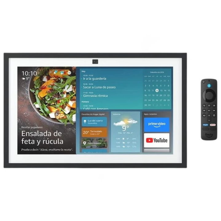 Amazon Echo Show 15 (2024) FullHD de 15,6" Alexa, Fire TV e comando por voz Alexa