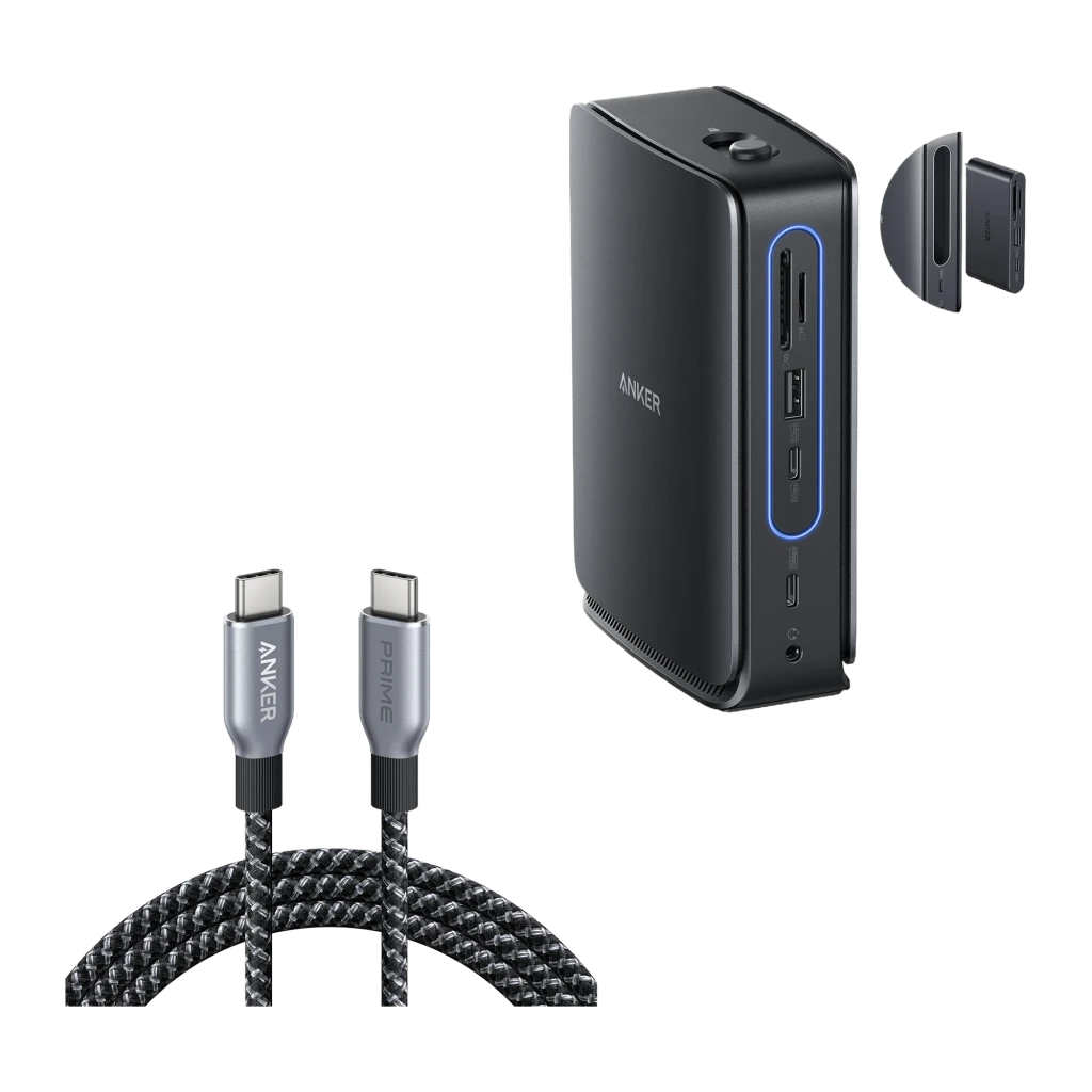 Anker Nano Docking Station 13 em 1 Preto