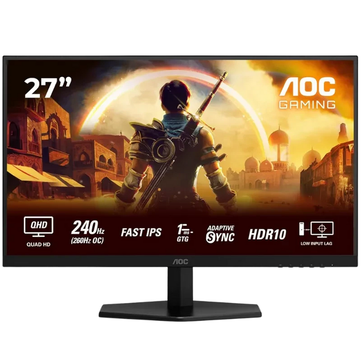 AOC Q27G42ZE 27" HD Fast IPS 260 Hz Adaptative Sync - Monitor de PC
