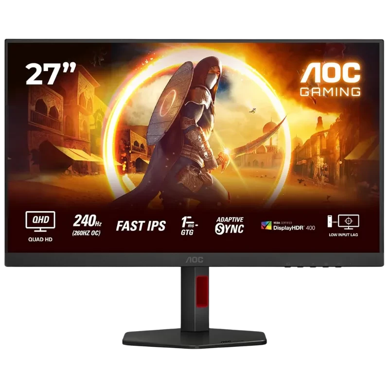 AOC Q27G4ZR 27" HD LED IPS 260 Hz FreeSync - Monitor para PC