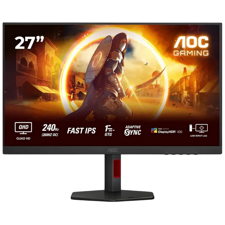 AOC Q27G4ZR 27" HD LED IPS 260 Hz FreeSync - Monitor para PC