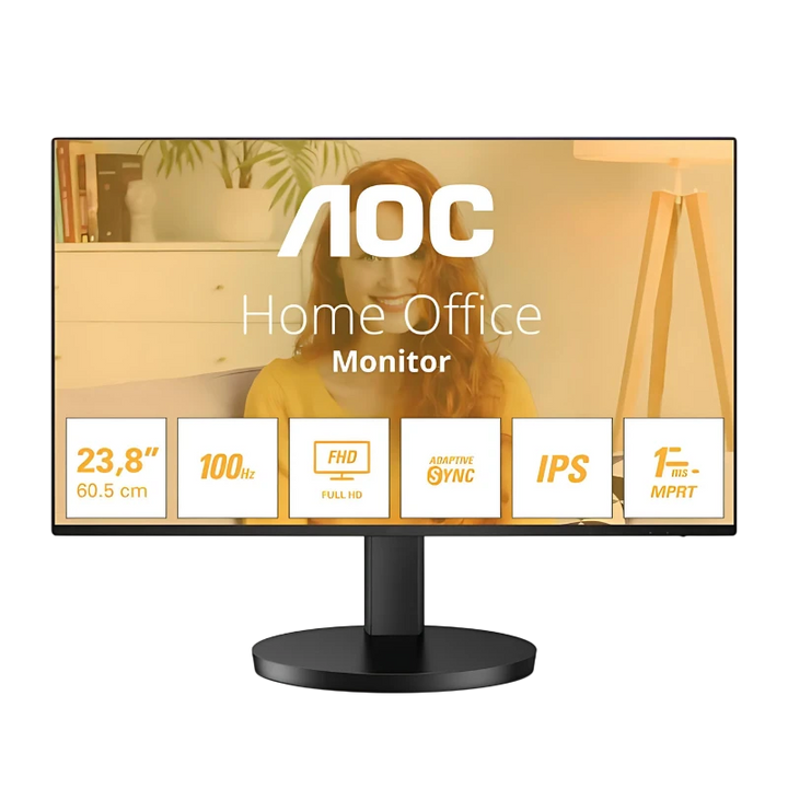 AOC 24B3HA2 23.8 Full HD IPS 100Hz Adaptive Sync Preto