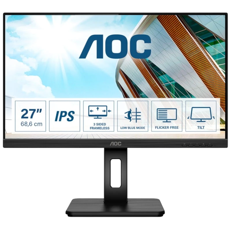 AOC 27P2Q 27 FullHD IPS Black