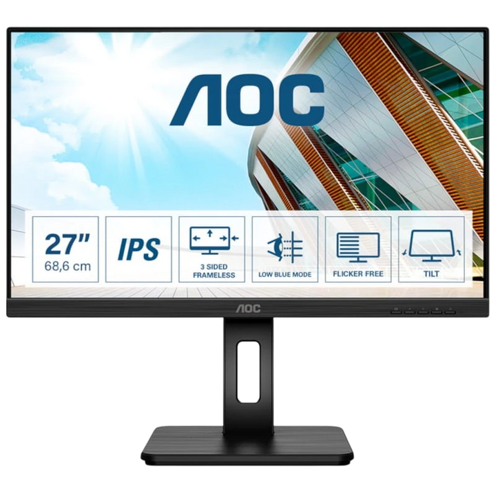 AOC 27P2Q 27 FullHD IPS Black
