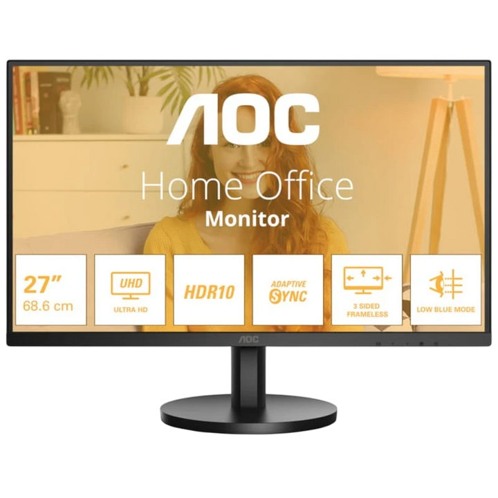 AOC B3 U27B3M 27" 4K Ultra HD VA Preto