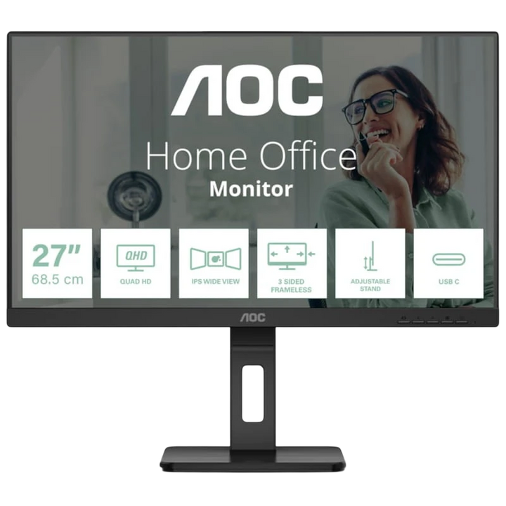 AOC Q27P3CV 27 QHD IPS Preto