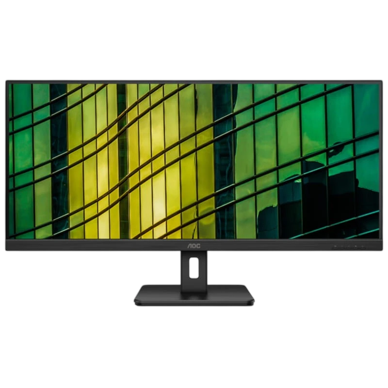 AOC U34E2M 34 WLED WQHD 100 Hz VA UltraWide Preto – Monitor PC