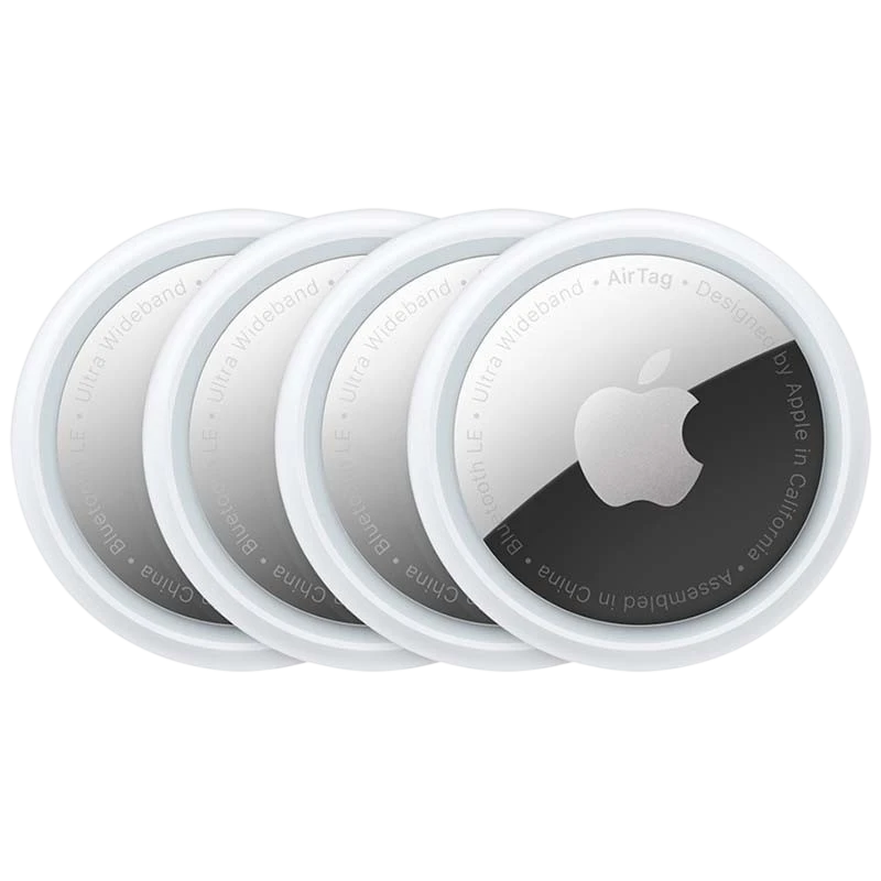Apple AirTag com Bluetooth - Pack 4 Unidades