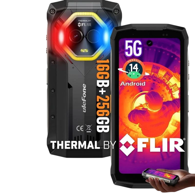 Ulefone Armor Mini 20T Pro 5G 8GB/256GB Preto