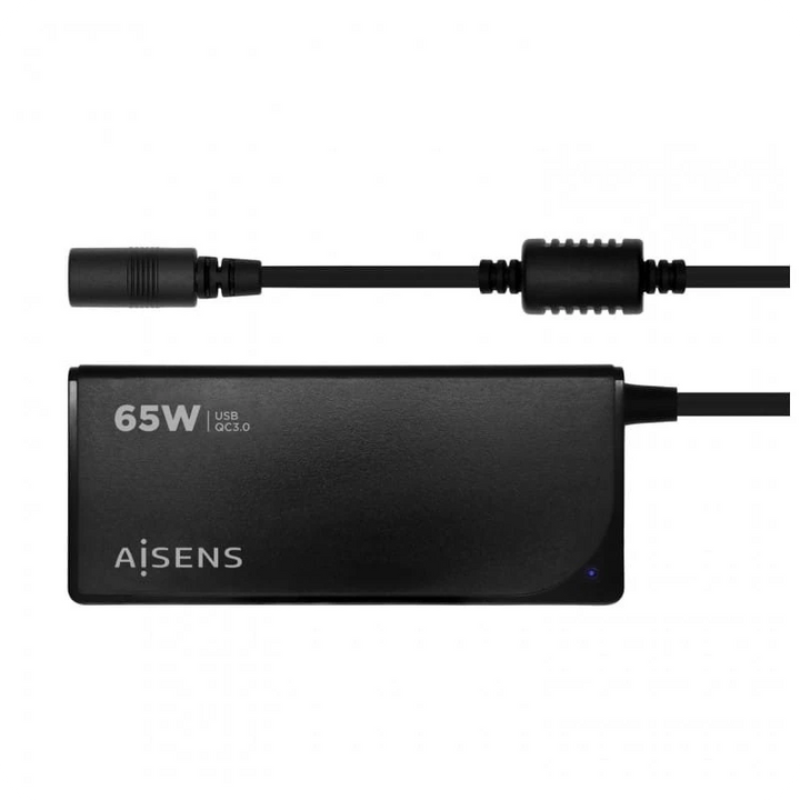 AISENS ASLC-65WAUTO-BK 65W USB Preto - Carregador Portátil