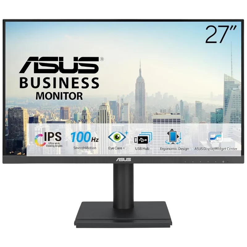 ASUS VA27DQFS 27" Full HD LCD IPS 100 Hz Preto - Monitor de PC
