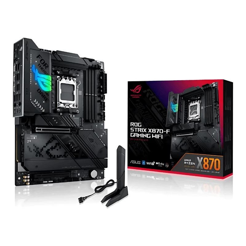 ASUS ROG STRIX X870-F GAMING WIFI Soquete AM5 ATX