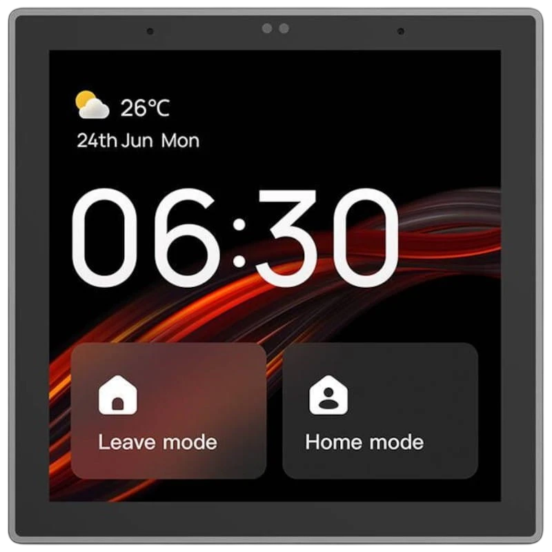Avatto T6E S Zigbee/Bluetooth Tuya Preto - Painel de Controlo Inteligente